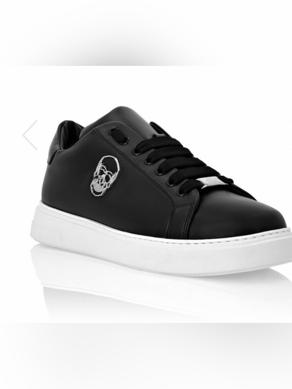 PHILIPP PLEIN
LO-TOP SNEAKERS SKULL NWT SIZE 40